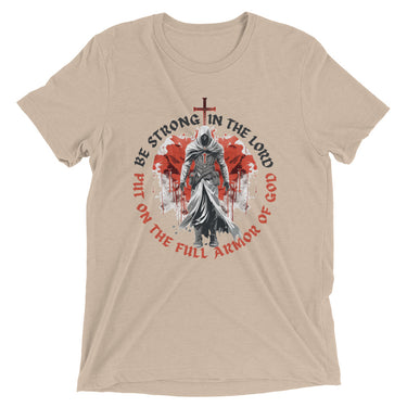 “Full Armor of God” Unisex Tri-Blend T-Shirt 1